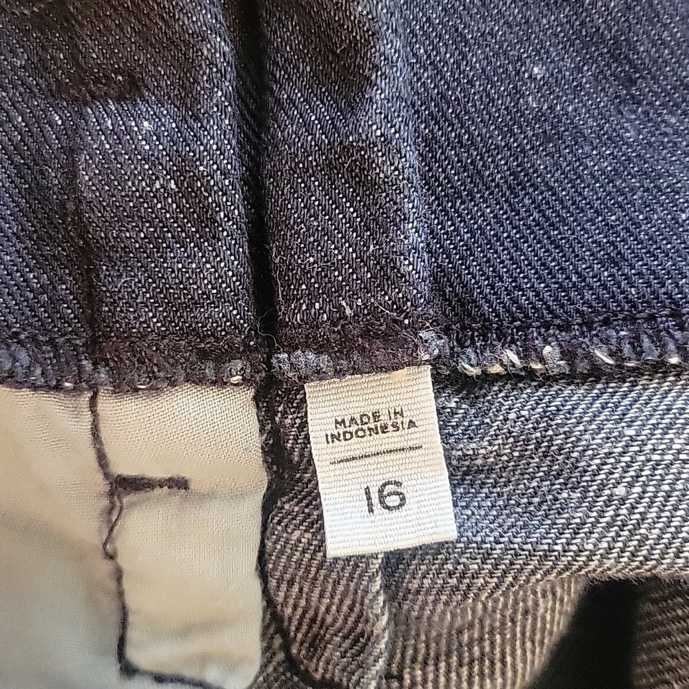 Loft Plus Woman's Elastic High Waist Jeans, Size: 16 - Picture 7 of 9